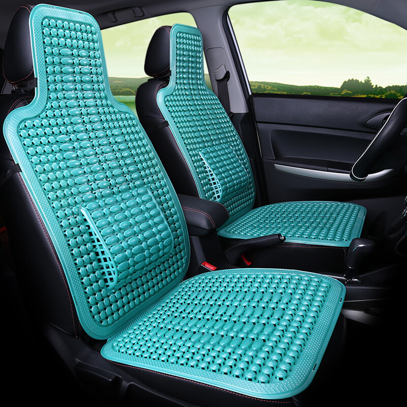 五菱之光面包車2017夏季汽車坐墊全套 天藍中國結裝飾，實用與美觀兼備